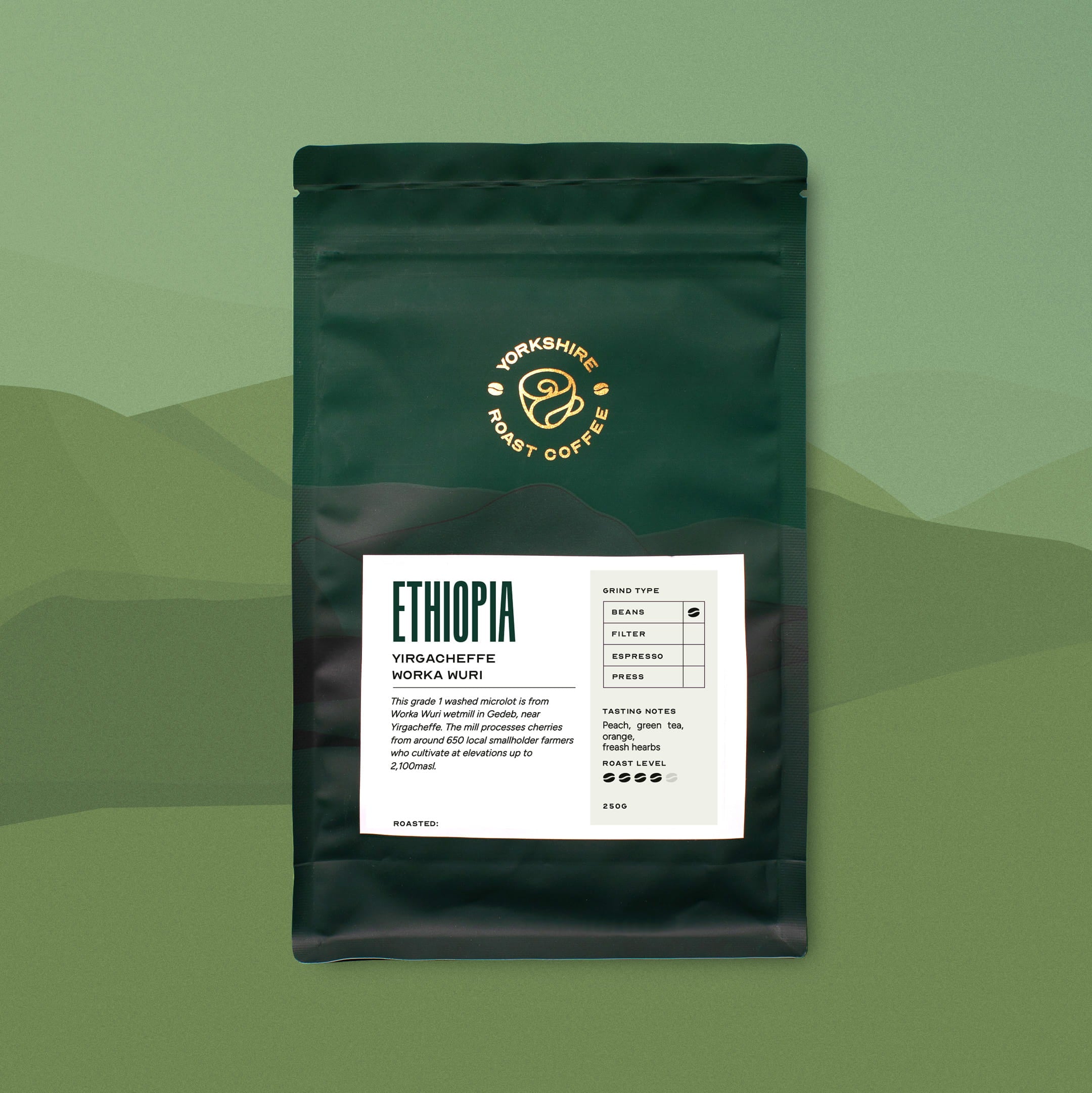 Ethiopia Yirgacheffe Worka Wuri G1 Fully Washed
